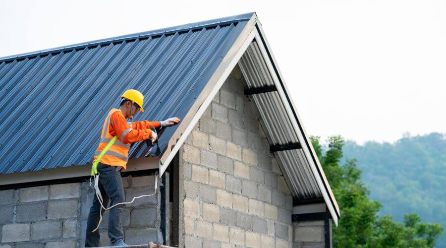 Professional metal roof installation in Frazee, MN